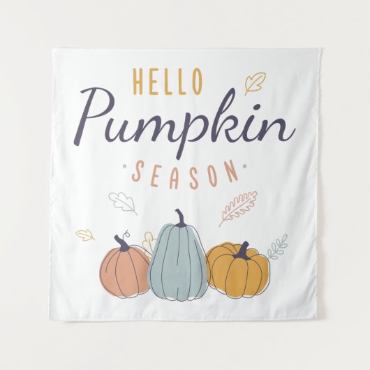 hallo Pumpkin Season Wandkleed (Voorkant)