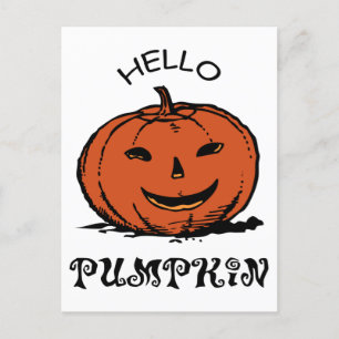 hallo Pumpkin-Shirt, Shirt van vrouwen, Herfst Feestdagenkaart