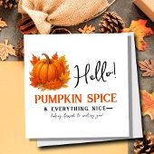 Hallo Pumpkin Spice & Alles Nice Buurvrouw Aankondiging