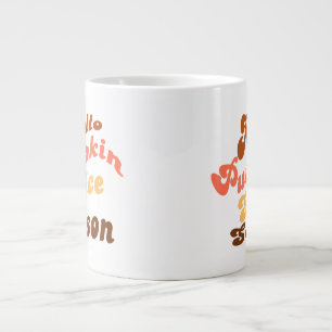 Hallo Pumpkin Spice Season Grote Koffiekop