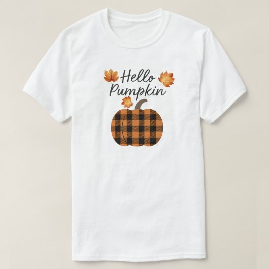 hallo Pumpkin T-shirt (Design voorkant)