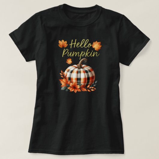 hallo Pumpkin T-shirt (Design voorkant)