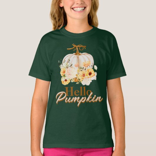 hallo Pumpkin T-shirt (Voorkant)