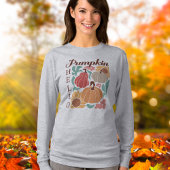 Hallo Pumpkin T-shirt met lange mouwen