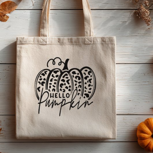 hallo Pumpkin Tote Bag