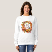 Hallo Pumpkins, Herfst Herfst Vibes Trui (Voorkant volledig)