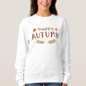 Hallo Pumpkins, Herfst Herfst Vibes Trui (Voorkant)