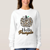 Hallo Pumpkins, Herfst Herfst Vibes Trui (Voorkant)