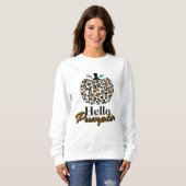 Hallo Pumpkins, Herfst Herfst Vibes Trui (Voorkant volledig)