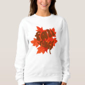 Hallo Pumpkins, Herfst Herfst Vibes Trui (Voorkant)