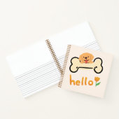 Hallo Pup: Opgewekt  Notitieboek (Binnen)