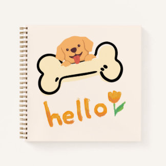 Hallo Pup: Opgewekt  Notitieboek