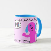 "Hallo puppy liefde" Mok (Voorkant rechts)