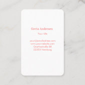 Hallo Pure Moin/Moin Visitekaartje (Achterkant)