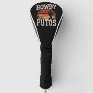Hallo Putos Grappige Cactus Retro Vintage Golfheadcover