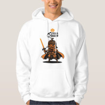 Hallo Queen Hoodie Heren Spooky Pumpkin Knight