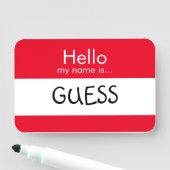 hallo... Raad Naamplaatje (In situ)