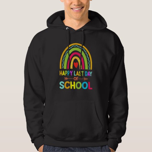 Hallo Rainbow Teacher Hoodie (Voorkant)