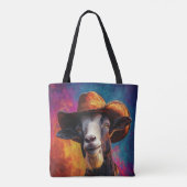 Hallo Rambo de Ram Met een Scheut Sass Tote Bag (Achterkant)