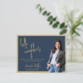 Hallo Realtor Mailer Vastgoed Marketing Farming Briefkaart (Staand voorkant)