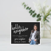 Hallo Realtor Mailer Vastgoed Marketing Farming Briefkaart (Staand voorkant)