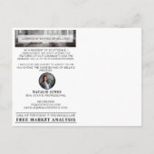 Hallo Realtor Mailer Vastgoed Marketing Farming Briefkaart (Achterkant)