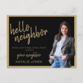 Hallo Realtor Mailer Vastgoed Marketing Farming Briefkaart (Voorkant)