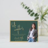 Hallo Realtor Mailer Vastgoed Marketing Farming Briefkaart (Staand voorkant)