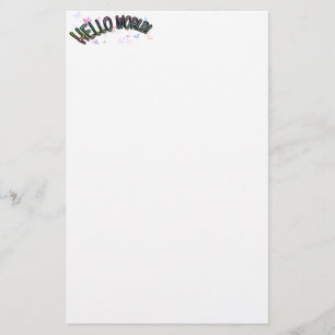 Hallo regenboog Briefpapier