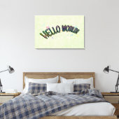  Hallo regenboog Canvas Afdruk (Insitu (Slaapkamer))