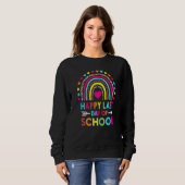 Hallo Regenboog laatste dag van de school Trui (Voorkant volledig)