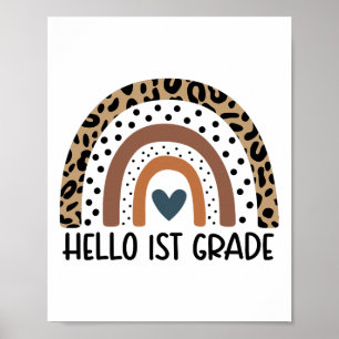 Hallo Regenboog Onderwijs Team Eerste Leerjaar S Poster