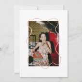 Hallo Retro 30e boog Kaart (Achterkant)