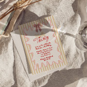 Hallo Retro 30e handgeschilderde boog Kaart