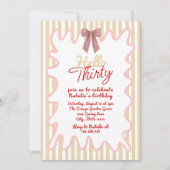 Hallo Retro 30e handgeschilderde boog Kaart (Voorkant)