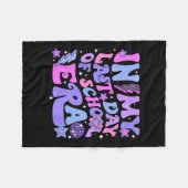 Hallo Retro Disco Groovy Fleece Deken (Voorkant (Horizontaal))