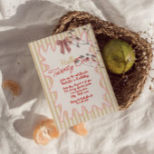 Hallo Retro geschilderde boog Kaart