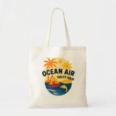 Hallo RETRO Tropical Vibes Canvas tas (Voorkant)