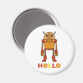 Hallo Robot - Magneet (Voorkant / Achterkant)