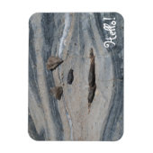 Hallo Rock Face zegt! Magneet (Verticaal)