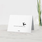 Hallo Rode eekhoorn zegt! Kaart (Achterkant)