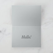 Hallo Rode eekhoorn zegt! Kaart (Binnen)