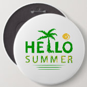 hallo ronde button 6,0 cm (Voorkant /achterkant)