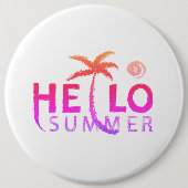 hallo ronde button 6,0 cm (Voorkant)