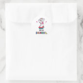 hallo ronde sticker (Tas)