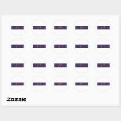 Hallo Ronde Sticker (Vel)