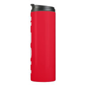 hallo! rood thermosbeker (Geroteerd rechts)