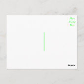 hallo Rottweiler Puppy Dog Greeting Briefkaart (Achterkant)