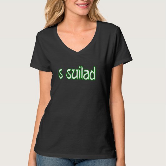 Hallo S Suilad in Elvish taal T-shirt (Voorkant)
