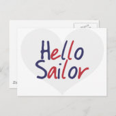hallo Sailor Briefkaart (Voorkant / Achterkant)